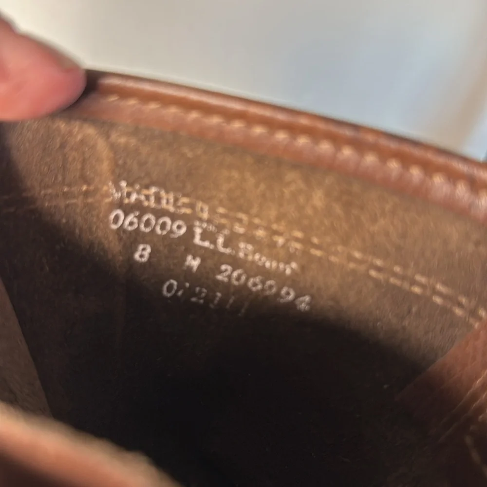 Vintage L.L. Bean Maine Hunting Boots size 8 men